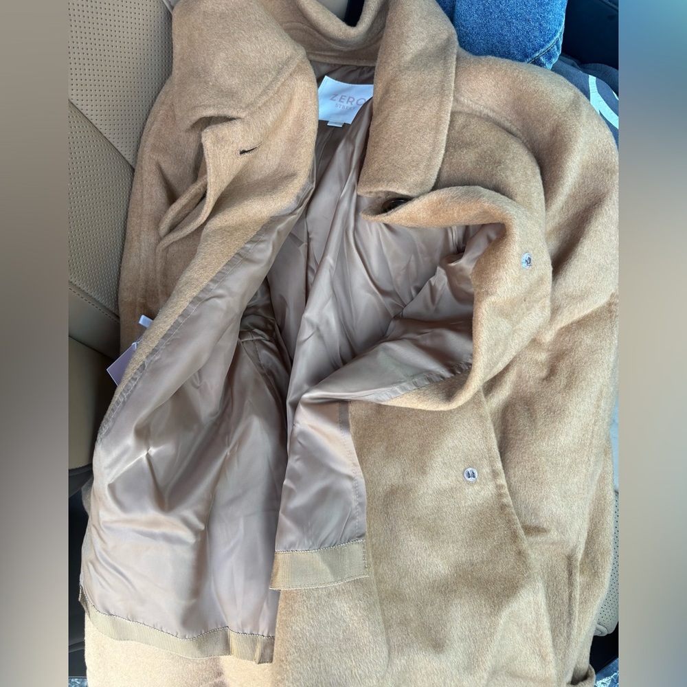 Tan Wool Coat